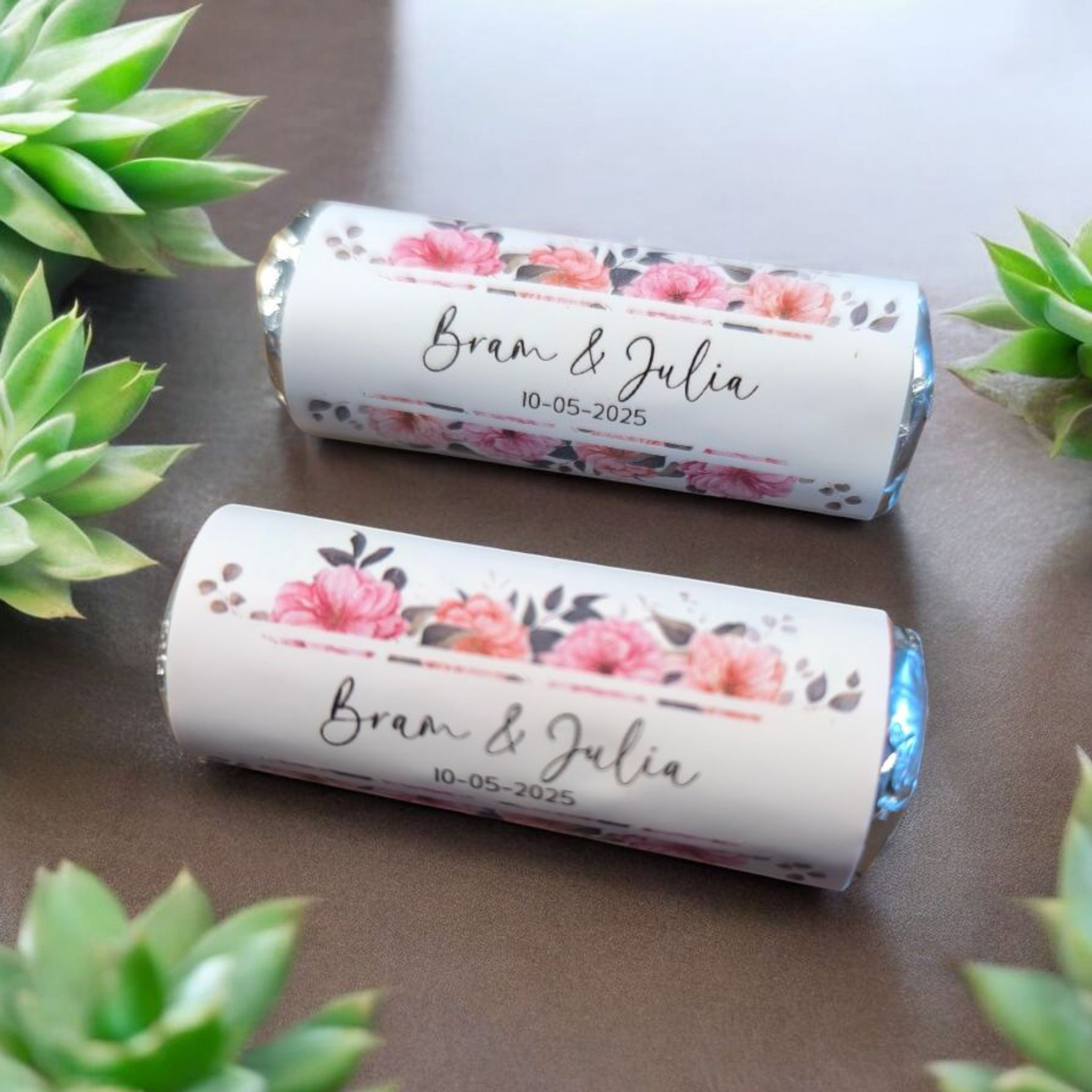15x Mentos gepersonaliseerd bruiloft